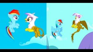 Junior Speedsters Chant Rainbow Dash and Gilda