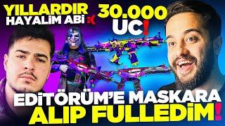 EDİTÖRÜME MASKARA ALIP FULLEDİK HAYALİYMİŞ ÇOK DUYGULANDI PUBG Mobile