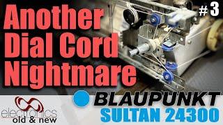 How hard can it be to restring a dial cord? Blaupunkt Sultan 24300 restoration pt.3 #pcbway#