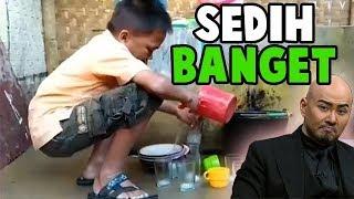 SEDIH Anak Kecil Mengurus Rumah dan Merawat Ayahnya Yang Sakit