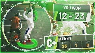 NBA 2K19 MyPARK - SCORED 23 POINTS IN 1 GAME THE BEST BUILD IN NBA 2K19