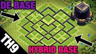 Insane TH9 Dark Elixir Farming Base  Clash Of Clans