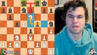 La Primera Paliza Magnus Carlsen Vs  Alexey Sarana