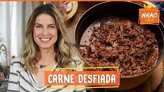 Carne de panela desfiada aprenda a fazer receita versátil e DELICIOSA  Rita Lobo  Cozinha Prática