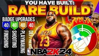 ALL RARE BUILDS on NBA 2K24  EVERY SINGLE RARE BUILD PG-CENTER ON NBA 2K24  RARE BUILD NAMES