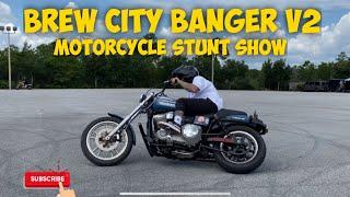 Brew City Banger V2 Motorcycle Stunt Show At The Milwaukee Mile