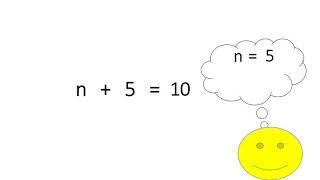 Grade 5 Solving Basic Algebra Equations