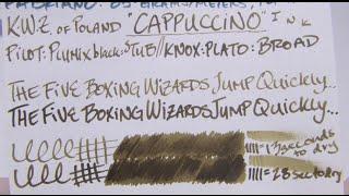 Ink Review K.W.Z.s Cappuccino Ink