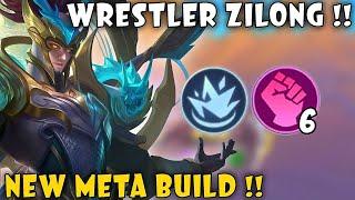 BLAZING BLADE WRESTLER ZILONG  NEW META DESTROYER  MAGIC CHESS MOBILE LEGENDS