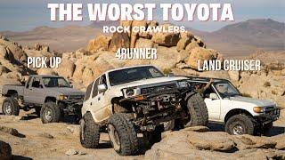 Raw Vlog  Episode 3 -The Worst Toyota Rock Crawlers in Johnson Valley