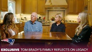 Exclusive Tom Bradys Family Reflects on his Legacy  Patriots Hall of Fame Ceremony
