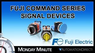 FUJI Pushbuttons Switches and E-Stops - Monday Minute at AutomationDirect