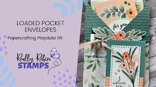 Loaded Pocket Envelopes  Papercrafting Playdate 116