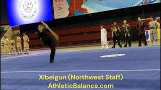 Northwest Staff demo from 16th World Wushu Championships-Opening Ceremony