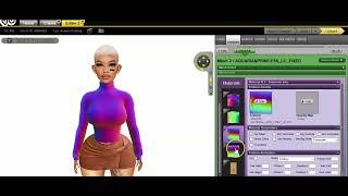 ADDING TEXTURE LOGOS WRINKLES & COLOR TO A TOP ON IMVU USING GIMP