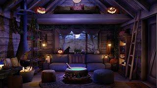 Halloween AmbienceAn Enigmatic Night of Spooky Auditory Wonders In This Witchs Cottage Ambience