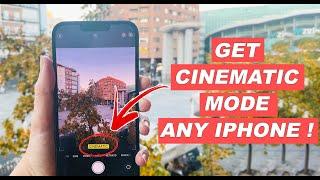 How to Get Cinematic Mode Camera on iPhone X XS and XR