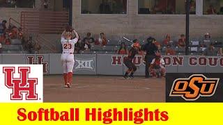 #6 Oklahoma State vs Houston Softball Game 1 Highlights April 5 2024