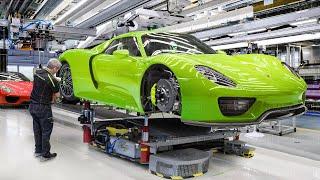 German Best Factory Inside Porsche 918 Super Advanced Production Line
