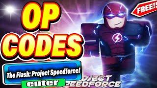 ALL NEW *SECRET* CODES in THE FLASH PROJECT SPEEDFORCE CODES 2024  The Flash Project Speedforce 