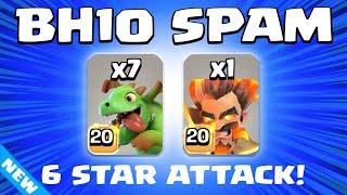 This BH10 Baby Dragon Attack is BROKEN Best BH10 Attack Strategy  Clash of Clans