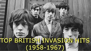 TOP 100 BRITISH INVASION HITS  - 1960s BRITISH INVASION