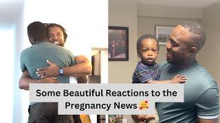 Some Beautiful Reactions to the Pregnancy News  Telling Some Close Friends