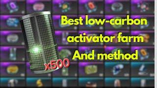 best low-carbon activator farm and method hurry before its patched