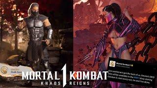 MK1 Khaos Reigns MK9 Smoke Skin Update Coming Next Week With Deception Mileena Not Tomorrow