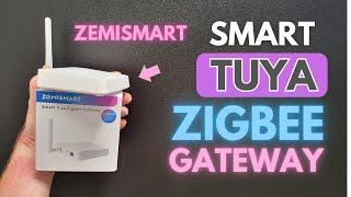 How does the Zemismart Smart Tuya Zigbee Gateway work?