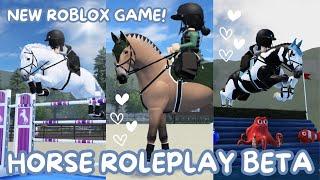 Horse Roleplay BETA II New Roblox Horse Game
