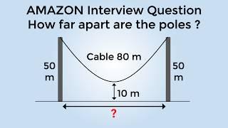 How To Solve Amazons Hanging Cable Interview Question