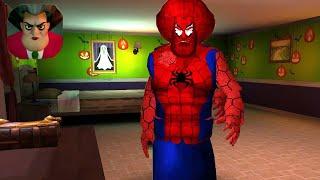 Scary Teacher 3D New Teacher Spider-Man Part 13 Spider-Man TEACHER IosAndroid