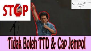 DAUD TONY & @ThomsHallyessTV - 8 tahun tidak boleh ttd cap jempol