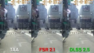 Forspoken  1440p TAA vs FSR 2.1 vs DLSS 2.5  i7 10700F  RTX 4080