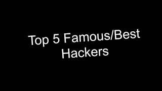 Critical ops Top 5 BestFamous Hackers