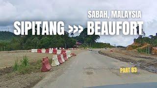 Jalan Sipitang - Beaufort Status Pan Borneo Cabaran Lalu Lintas Sabah  Part 83