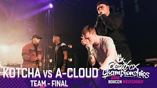 Kotcha vs A-Cloud  Team Final  2018 UK Beatbox Championships