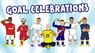 ICONIC GOAL CELEBRATIONS - The Song Footballs Best Goal Celebrations