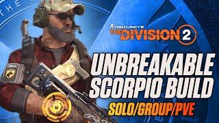 High Damage & Armor Scorpio Run & Gun TANK BUILD - SoloGroup PVE - The Division 2 Build Guide