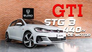 VW GOLF GTI MK7.5 STAGE 3 HP TURBO 440 CV MOTOR 377 WHP RODA