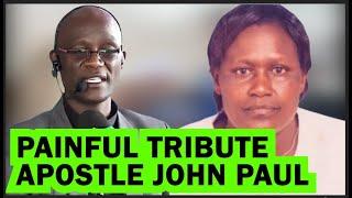 EMOTIÓNAL & MOST TOUCHING TRÍBUTE EVER FROM APOSTLE JOHN PAUL TO HIS MOTHER BEING RE-BURÍED IN MATUU