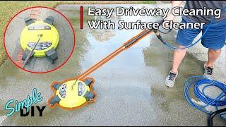 Easy Driveway Cleaning With RYOBI Surface Cleaner