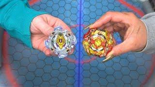 CHO-Z SPRIGGAN vs BLOODY LONGINUS  Beyblade Burst Super Z ベイブレードバースト 超ゼツ