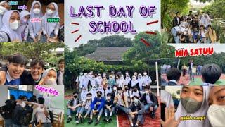 LAST DAY OF HIGHSCHOOL BEFORE US Ujian Sekolah‼️ VLOG #9  INDONESIA