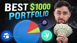 Best 2024 Crypto Altcoin Portfolio Using $1000 100x Potential