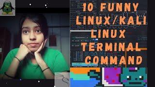 10 funny Linux Kali Linux terminal command