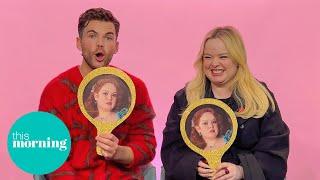 Bridgerton’s Nicola Coughlan & Luke Newton Play ‘Who’s Most Likely To’  This Morning