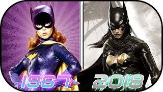 EVOLUTION of Batgirl & Batwoman in Movies Cartoons TV 1967-2018 Batman Batgirl Justice League