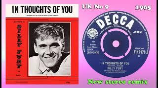 Billy Fury - In Thoughts Of You - 2023 stereo remix